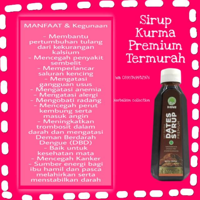 

Sirup Kurma Dates Syrup Herbal Alami Original Termurah