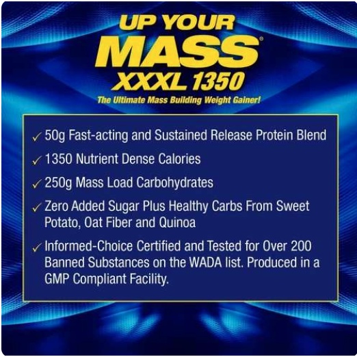 MHP UP YOUR MASS 12 LB LBS 12LB 12LBS SUSU WHEY PROTEIN GAINER FITNES FITNESS GYM OLAHRAGA UNTUK PRIA DAN WANITA CUTTING BULKING DIET MAINTENANCE FAT LOSS ON OPTIMUM NUTRITION GOLD STANDARD 100 % 100% MUSCLETECH 90 NITROTECH MUSCLEMEDS CARNIVOR BPOM HALAL