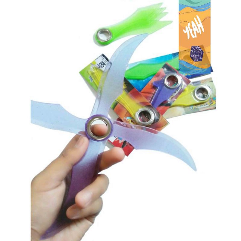 mainan suriken /senjata naruto /senjata ninja / koleksi naruto