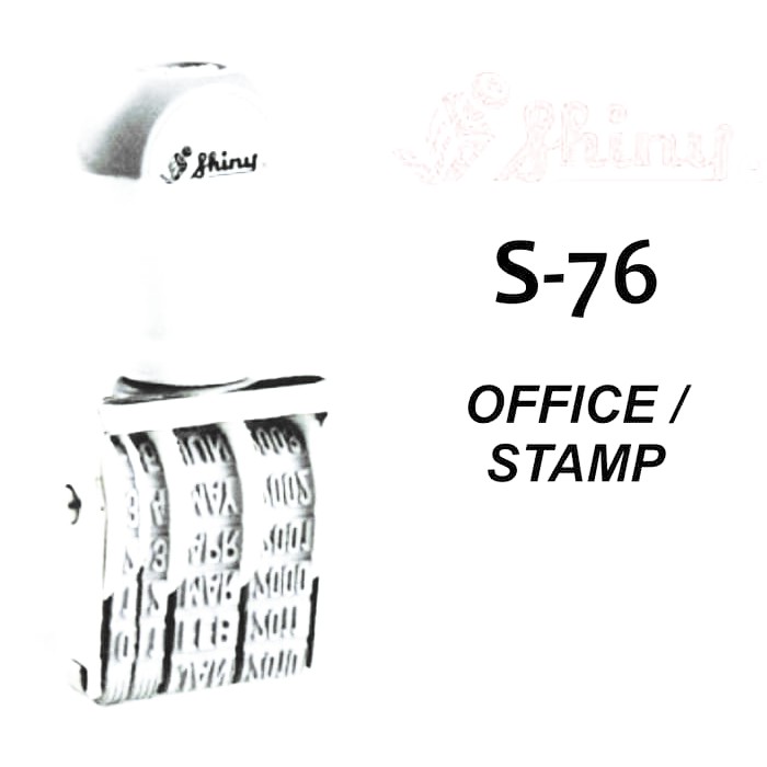 

Unik Stempel Tanggal Shiny S76 Office Stamp Limited