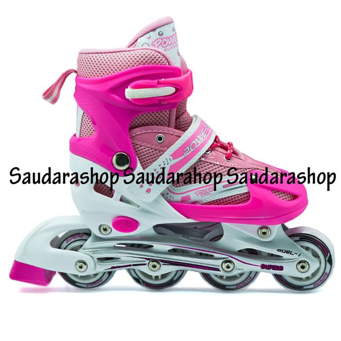 Sepatu Roda / Sepatu Roda Inline /Sepatu Roda Power Super Pink