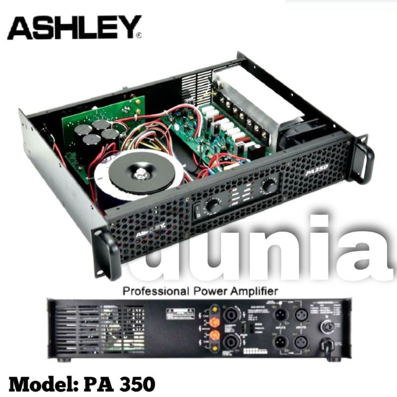 Power Ashley PA 350 Original Amplifier Ashley PA350