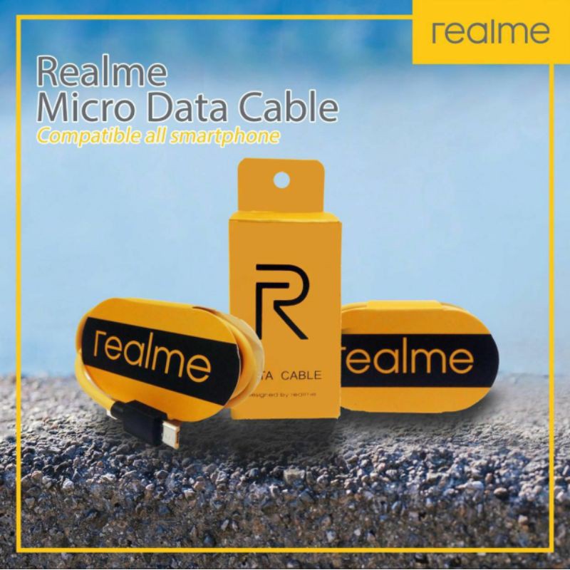 KABEL DATA REALME ORIGINAL 100% USB MICRO