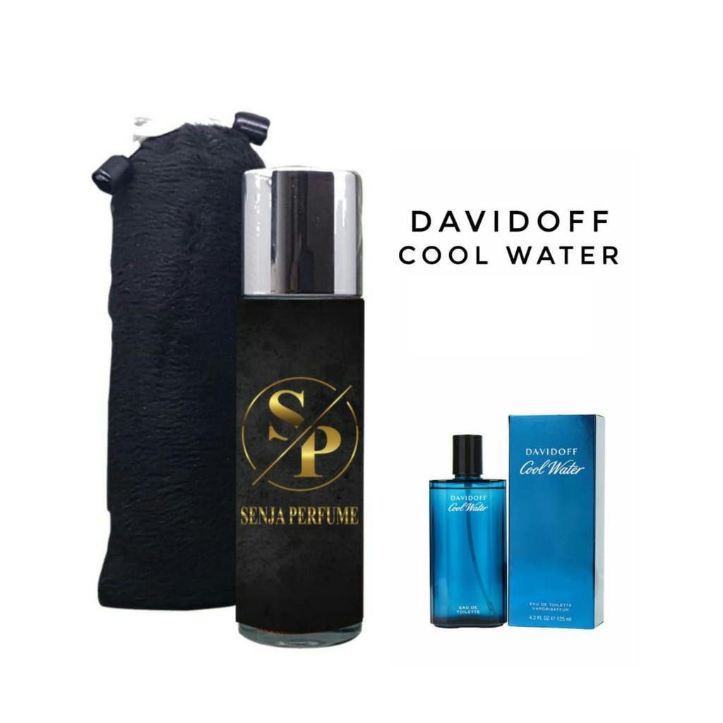 SENJA PERFUME Parfum Davidoff Cool Water Parfum Pria Parfum Laki laki Non Alkohol 35 ML