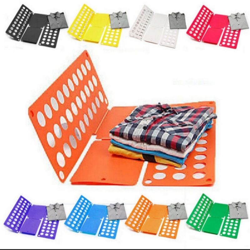 alat pelipat baju ukuran dewasa 59 cm x 24 cm papan lipat baju Magic Clothing Board