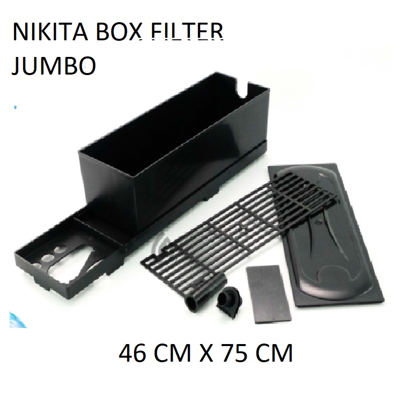 Box Filter Atas JUMBO uk 46cm x75cm- Kotak Filter Aquarium