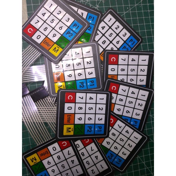 Keypad Pom Mini Membran 4x4 Tombol Model Custom Pertamini Digital