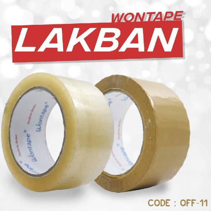 

Hemat Banget! Lakban Perekat Tape ATK Alat Tulis Kantor - Cokelat Tua Terlaris