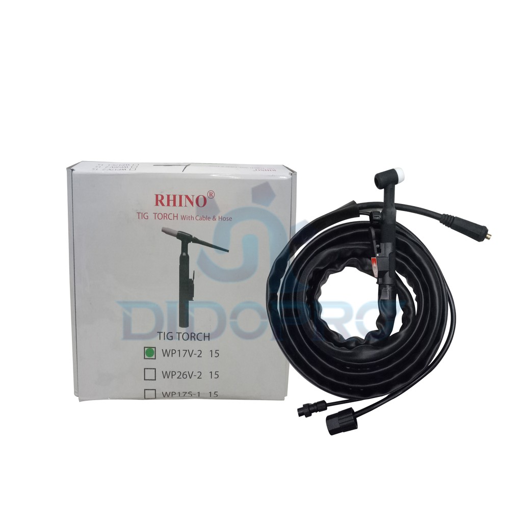 TIG TORCH STANG LAS ARGON RHINO WP17V-2 15