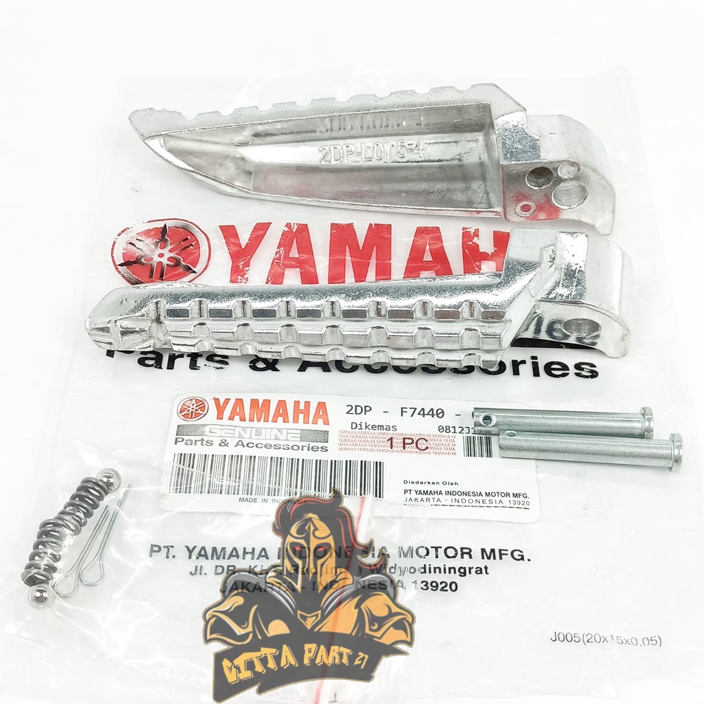 FOOTSTEP BASTEP BELAKANG YAMAHA 2DP KUALITAS ASLI ORIGINAL YAMAHA YGP PRESISI BAHAN BERKUALITAS TIDAK MUDAH PATAH DAN DIJAMIN AWET INJAKAN KAKI N MAX LEXI AEROX 150 NMAX 155