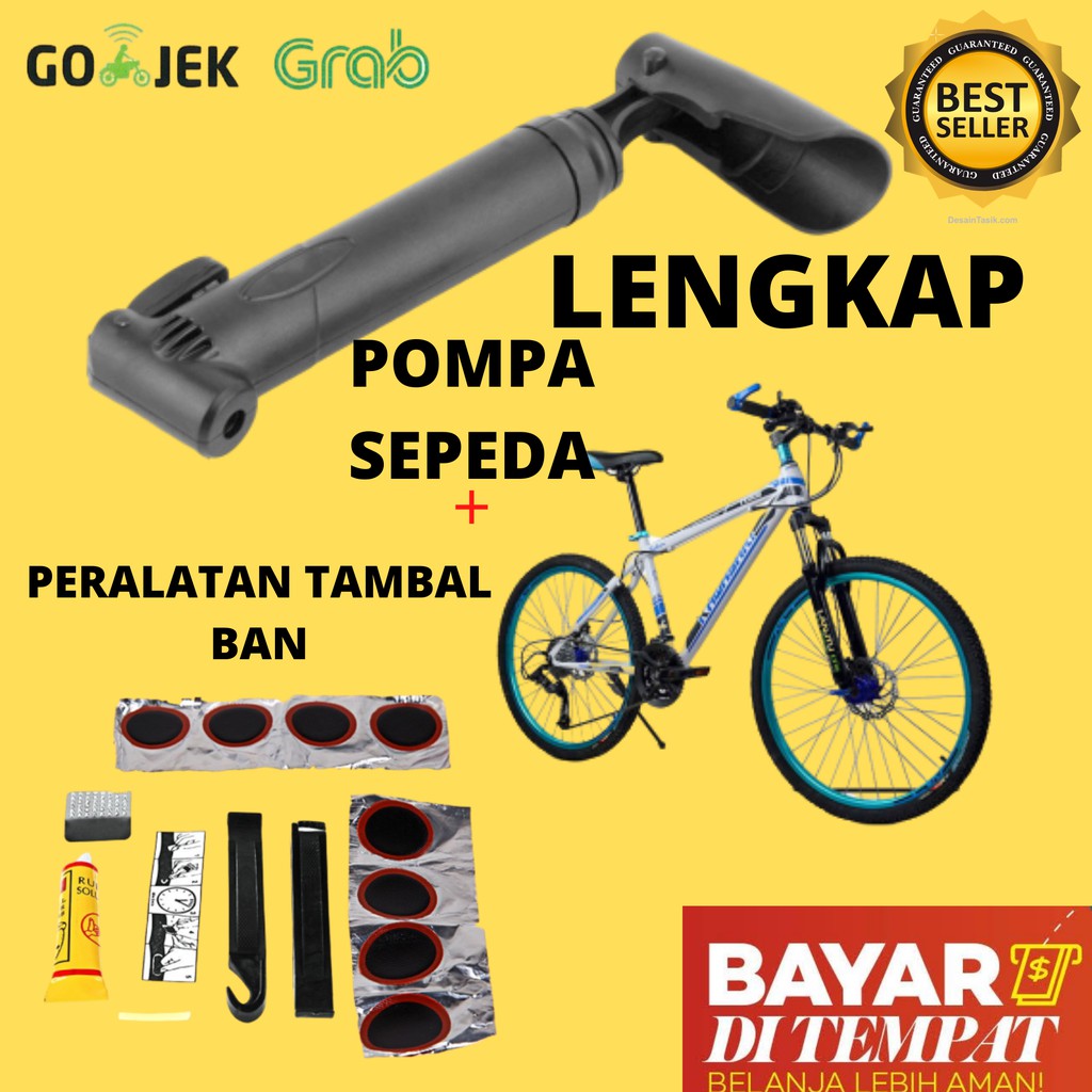 Pompa Angin / Pompa Ban / Pompa Sepeda Fixie / Pompa Motor / Pompa Mobil Speda Portable Ban Sepedah