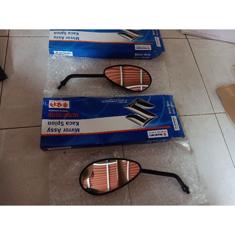 SPION SET SATRIA FU150 TAHUN 2005-2013 DRAT 12 TANGKAI HITAM ORIGINAL SGP