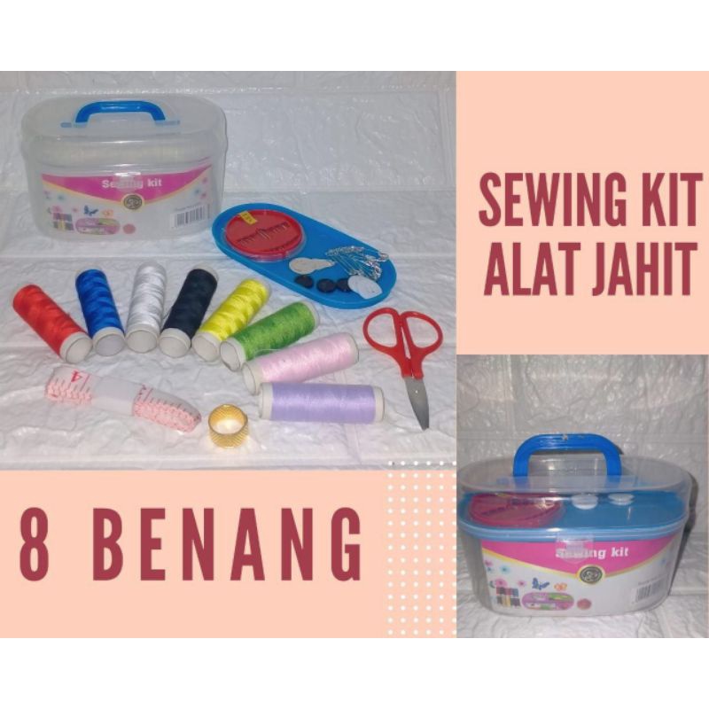 SEWING KIT/alat jahit set/benang jahit/jarum jahit/sewing set