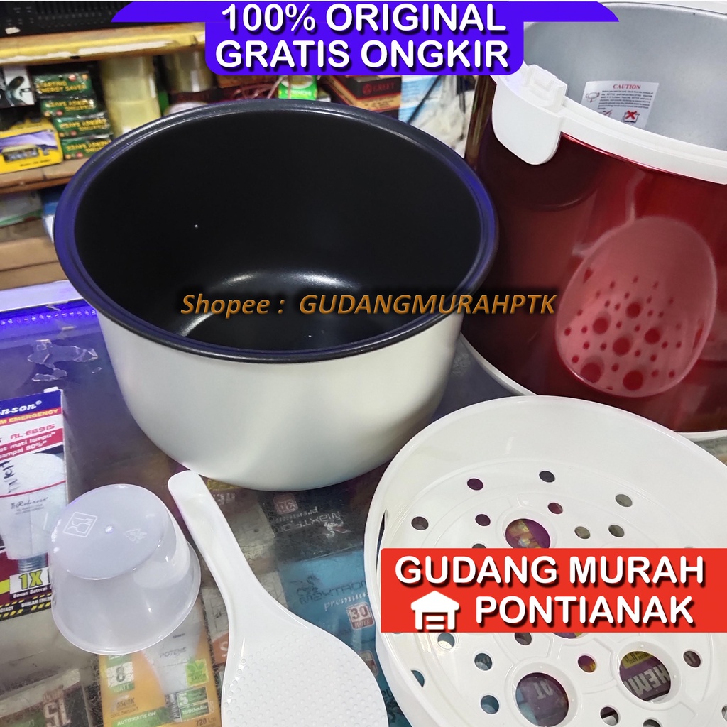 Ricecooker TURBO new Pananak nasi penghangat Magiccom Rice Cooker Turbo CRL - 1182 magic com UNGU / PURPLE