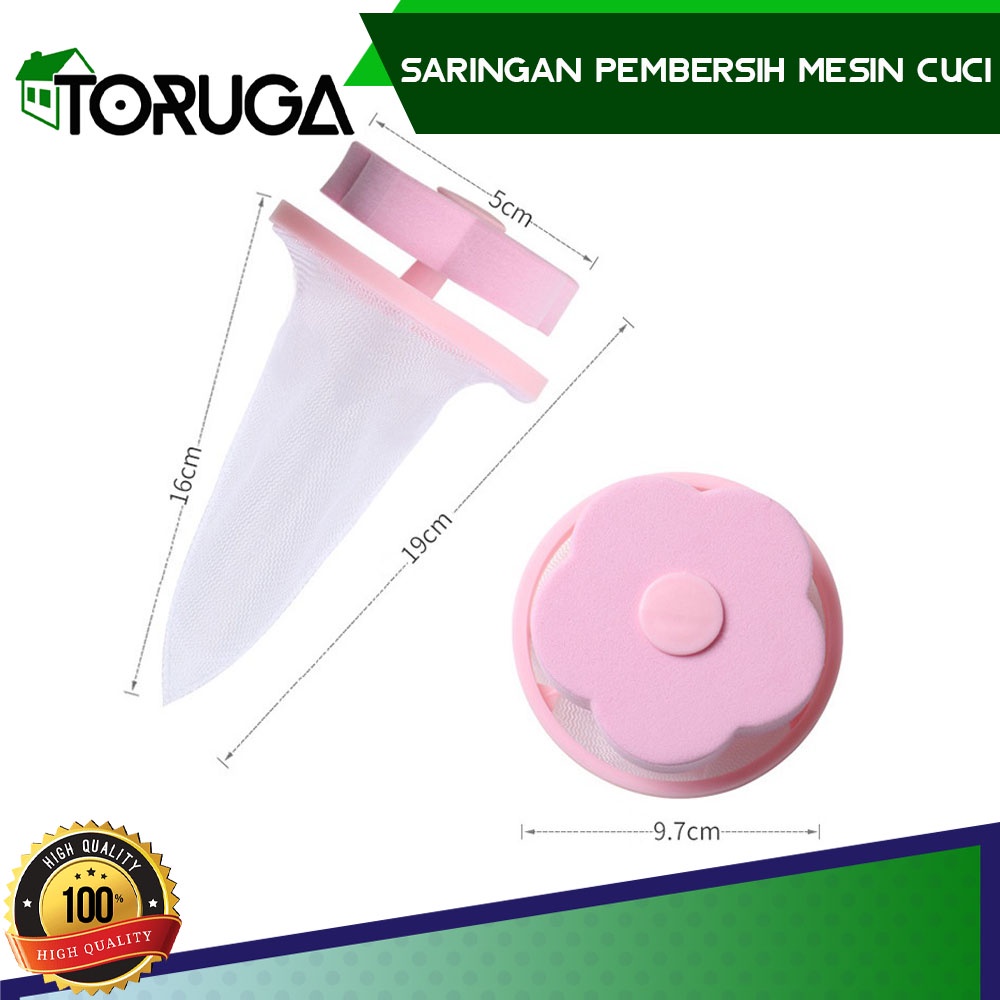 Saringan Pembersih Filter Mesin Cuci Kantong Tempat Penyaring Kotoran Jaring Halus Efektif