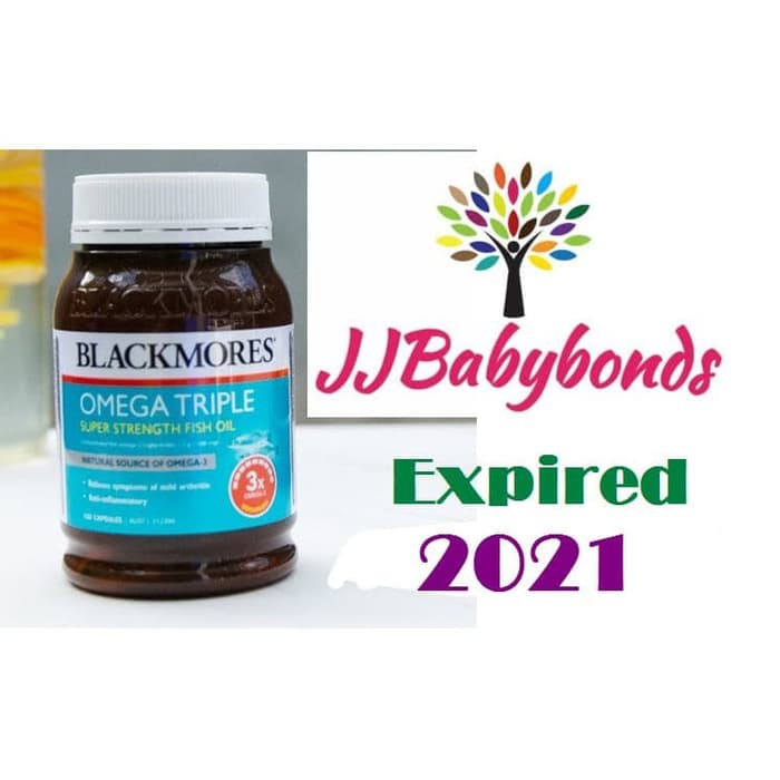 Blackmores Omega 3 Triple Concentrated Odourless Fish Oil Exp Oct 2019 omg