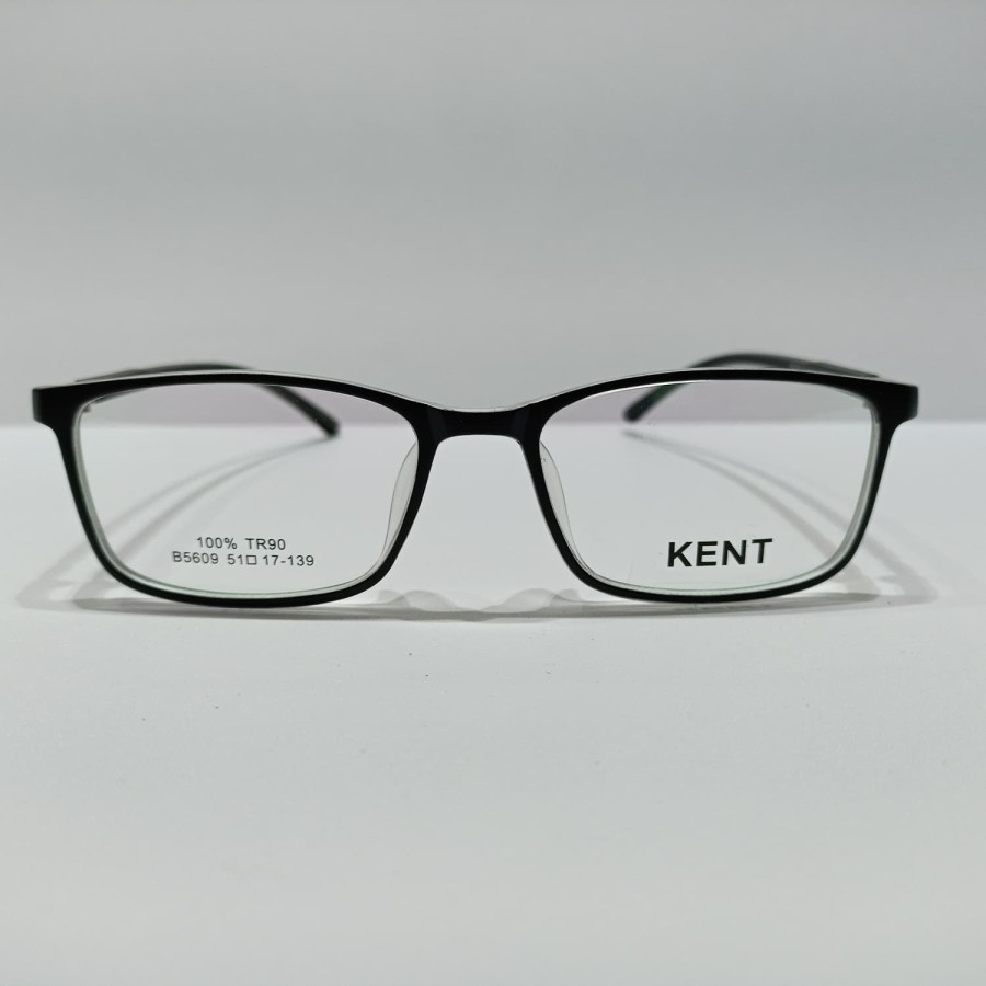 KENT kacamata pria original B5609 C8 Black doff