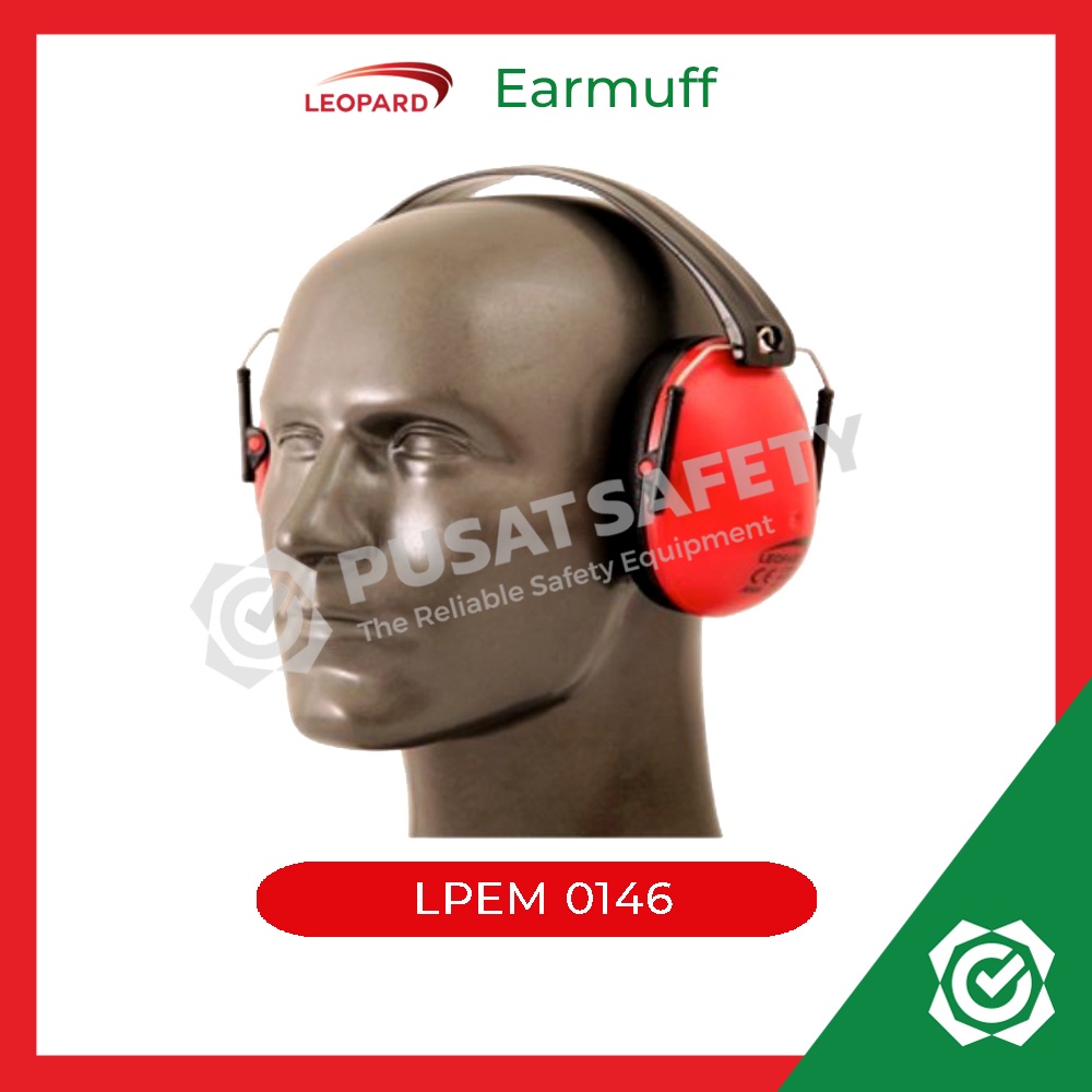 Earmuff Leopard LPEM 0146