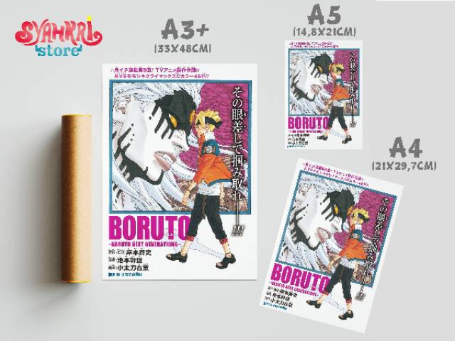 POSTER BORUTO CHAPTER 1-9-6