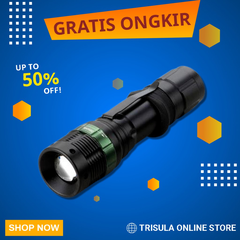 Senter LED Mini 320 Lumens XPE