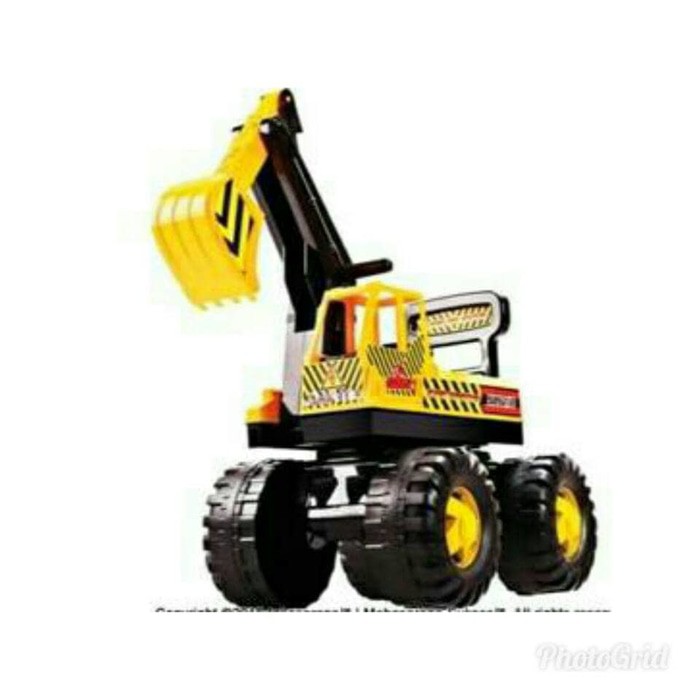 BRG 17000521 Mainan  Anak MOBIL  SBS 712 excavator beko 