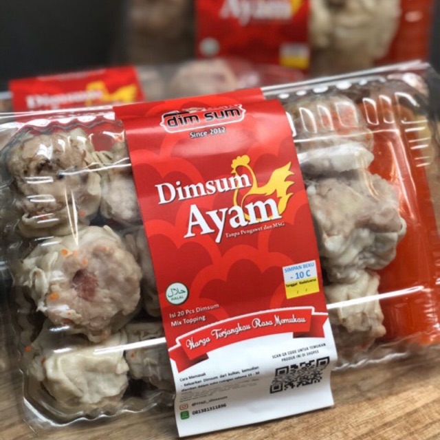

Haji Dimsum Midi Pack isi 20pcs mix (Dimsum HALAL non MSG & non PENGAWET)