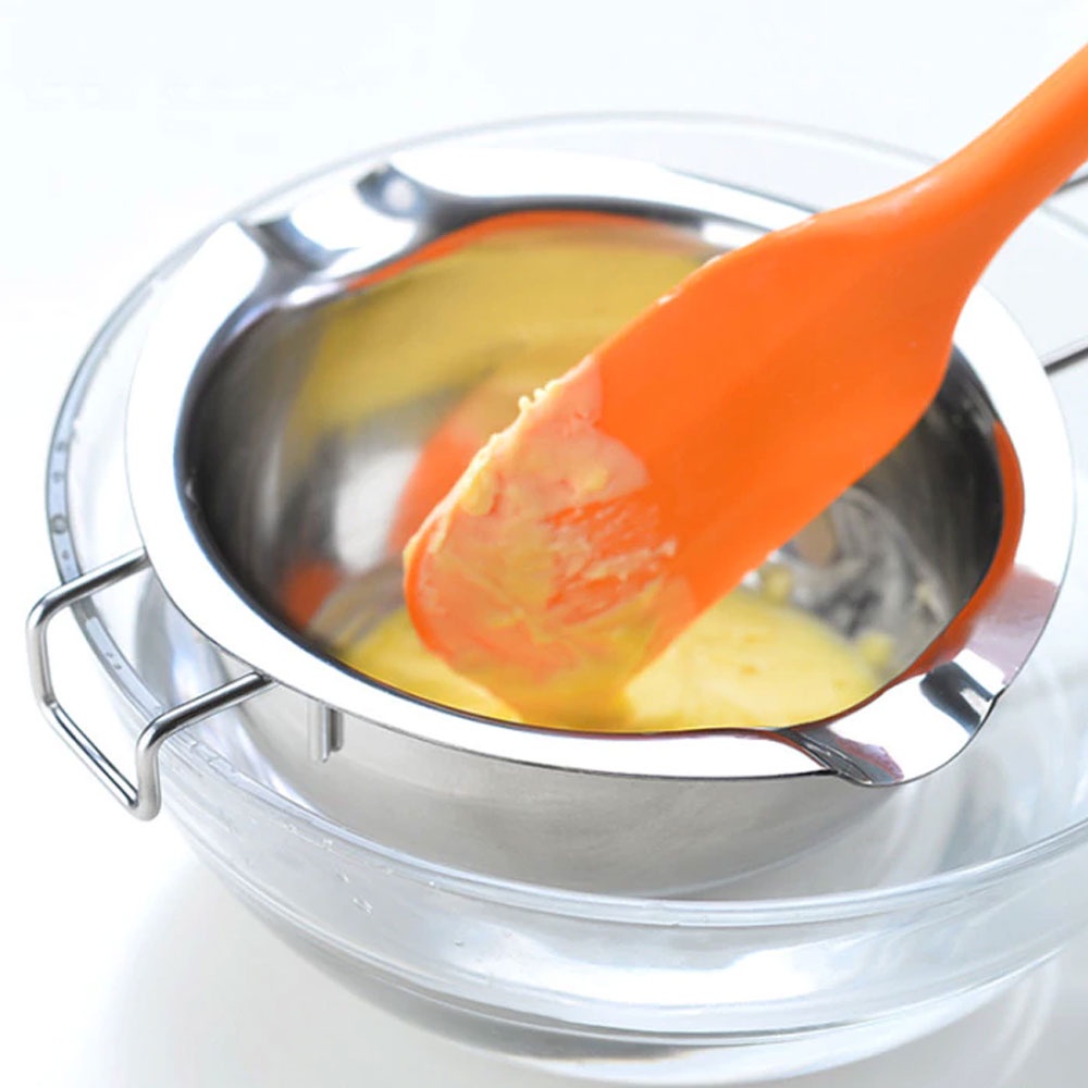 OneTwoCups Panci Leleh Keju Coklat Stainless Steel Peralatan Masak