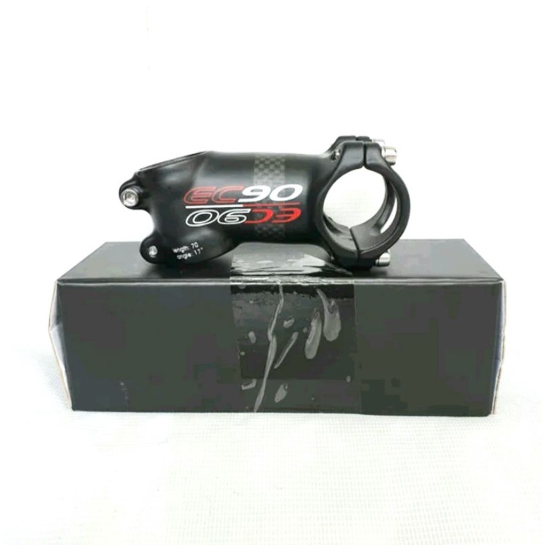 Stem EC90 Alloy Carbon 31.8 mm Panjang 7 CM 17 Derajat Stem Setang Handlebar Sepeda