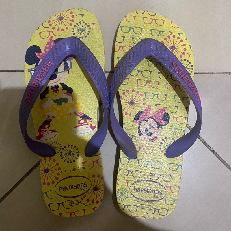 Sandal Jepit Havaianas Anak-anak Preloved Original