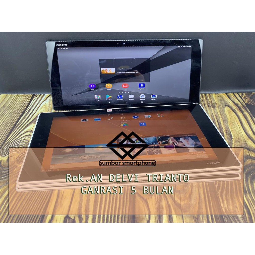 Tab Sony Z4 Ram 3 32GB 4G LTE Second Original Mulus Batangan  Garansi 5 Bulan