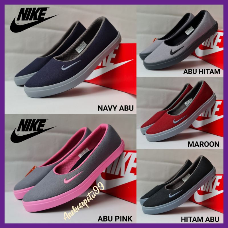 SEPATU WANITA SLIP ON RINGAN LENTUR / SEPATU KERJA KANTOR KULIAH KASUAL CEWEK TERLARIS PROMO / SEPATU PEREMPUAN FLAT TANPA TALI