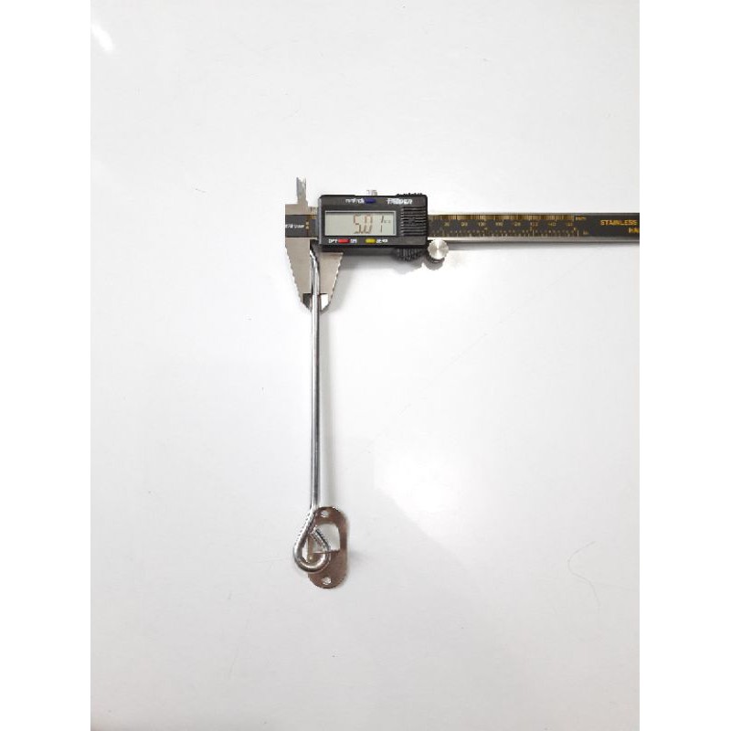 Cantolan jendela Proyek 5mm Chrome 8&quot; atau Hak angin JMJ