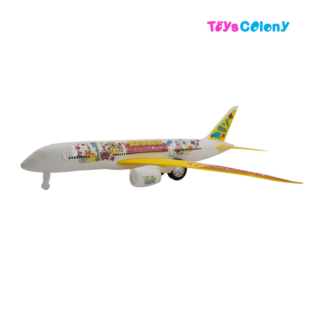 Mainan Anak/Pesawat Boeing Mainan/Pesawat Spongebob/RKC07003-2