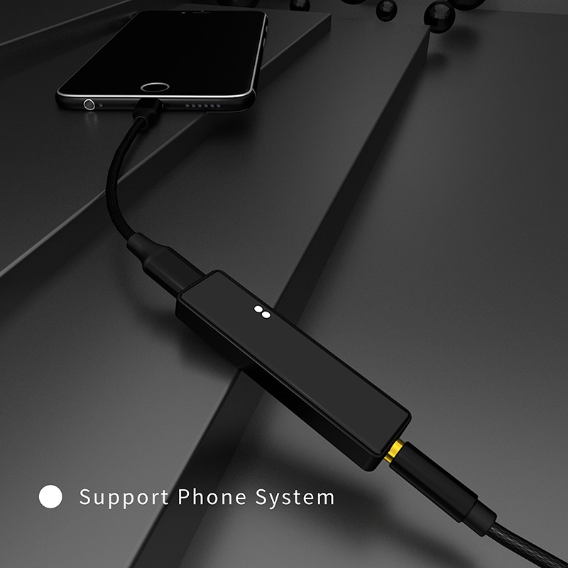 JCALLY JM10 Pro DAC Amplifier HiFi Decoding Cirrus Logic CS43131 DSD256 USB Type C to 3.5mm Lightning USB Computer