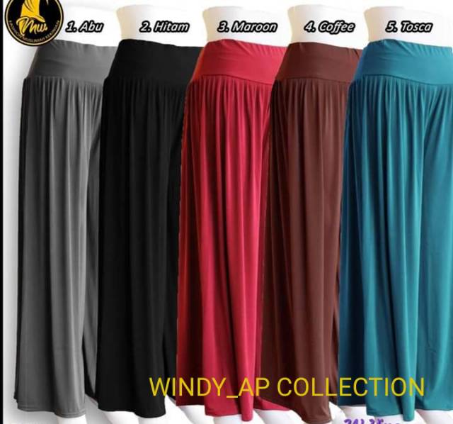 KULOT JERSEY rempel BB 45 sampai 65 kg Celana kulot brempel celana kulot mayung