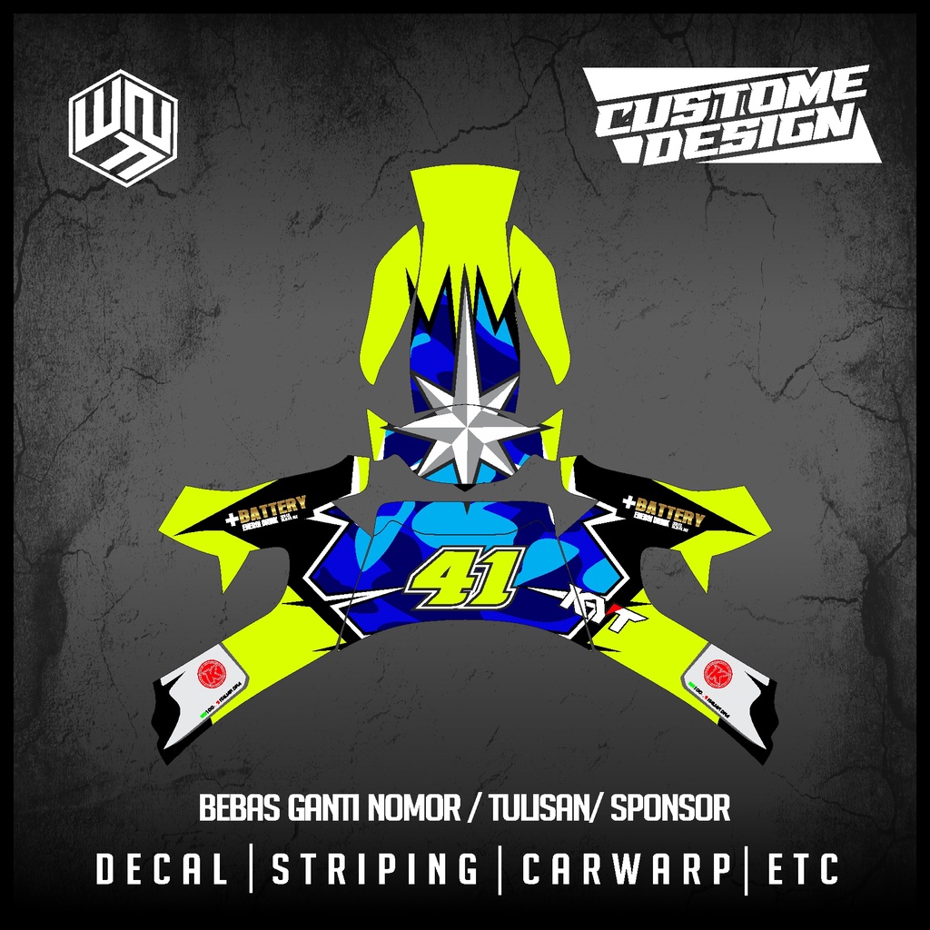 decal sticker helm kyt rc 7 full espargaro