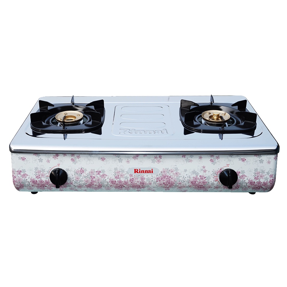 RINNAI KOMPOR GAS 2 TUNGKU RI 712AF / RI712AF / RI 712 AF 2 TUNGKU GARANSI RESMI