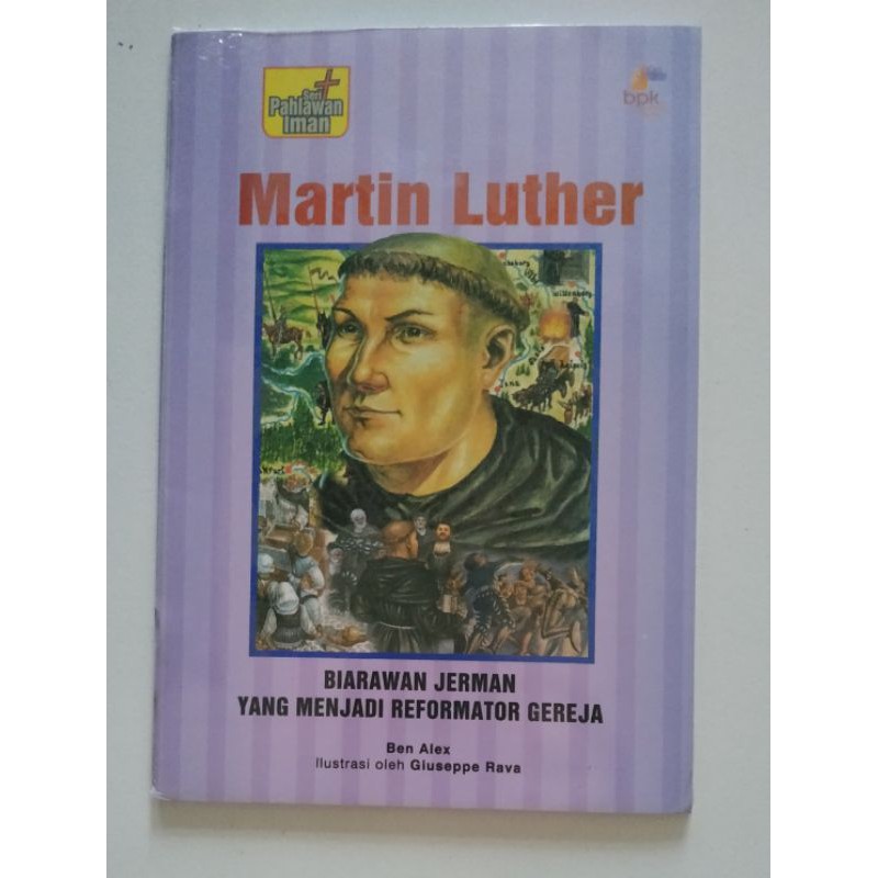 buku seri pahlawan iman martin luther king , buku cerita bergambar untuk remaja kristen
