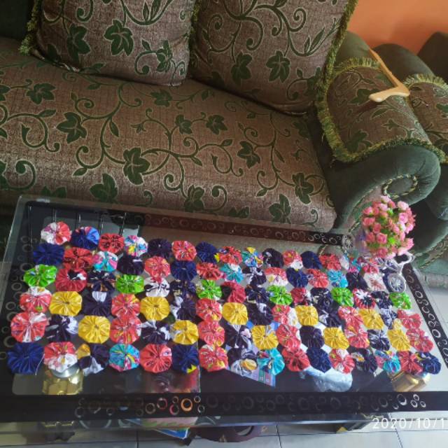 Taplak meja kain perca