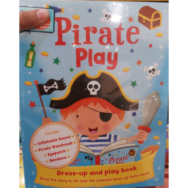 Pirate play, fairy play, knight play, princess play