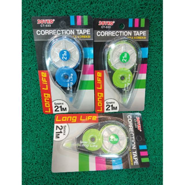 CORRECTION TAPE JOYKO 21M 5MM