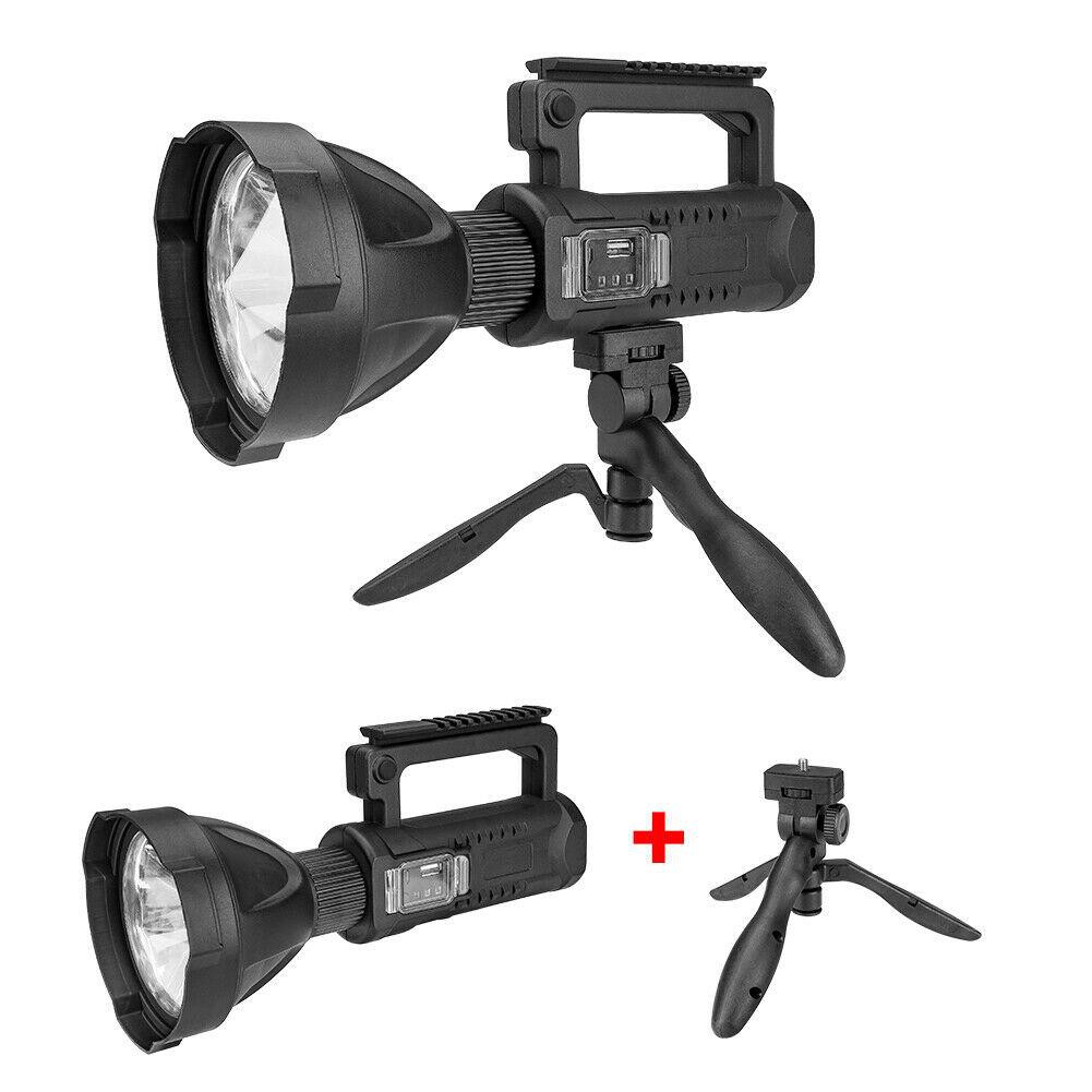Senter Sorot W590 Big Lamp 8000 Lumens Powerful LED XHP50 Waterproof BonusTripod