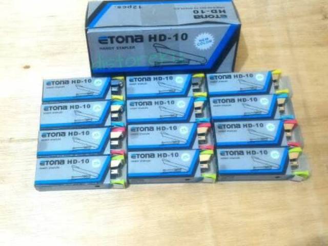 Handy Staples Hekter Staples Etona HD-10 Mesin Staples Etona