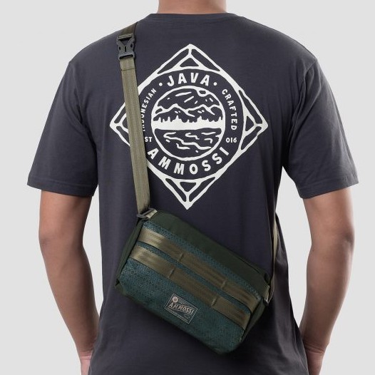 TAS SELEMPANG PINGGANG  WAIST BAG AMMOSSI NIMBLE
