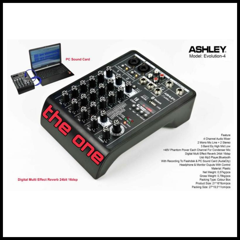 HRG DISKON mixer audio ashley evolution 4 / evolution4