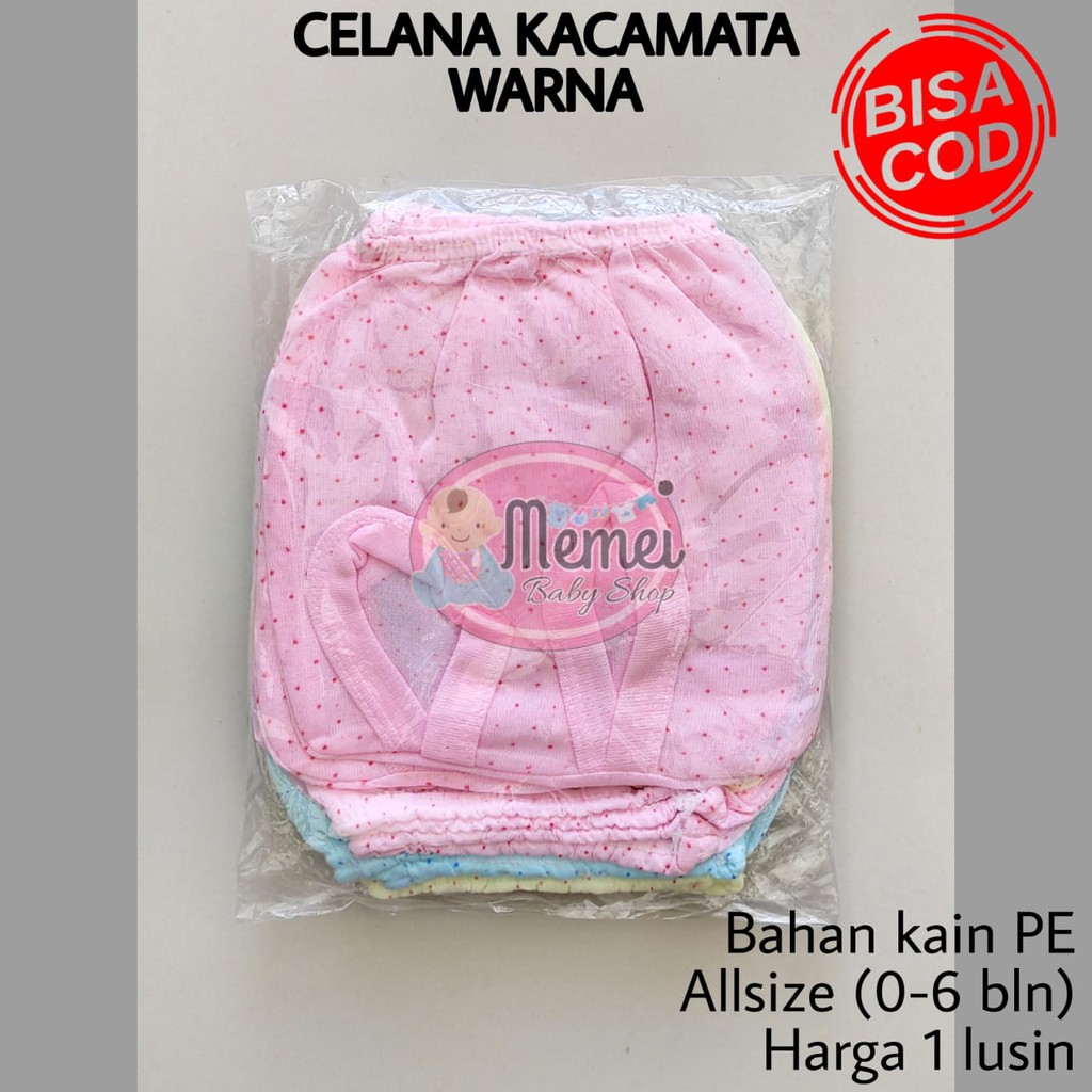 1 LUSIN (12 pcs) Celana bayi pop WARNA harga grosir TERMURAH