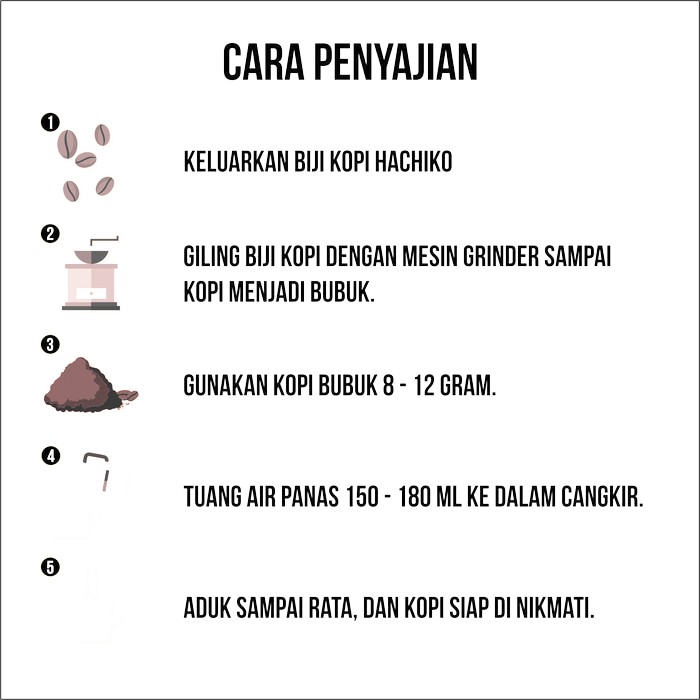 

Hachiko Kopi Luwak Blend 175Gr Whole Bean -3Pilihan Cklt(Mmi 29/33/39)
