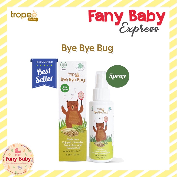 TROPEE BEBE BYE BYE BUG 100ML [BEST SELLER]