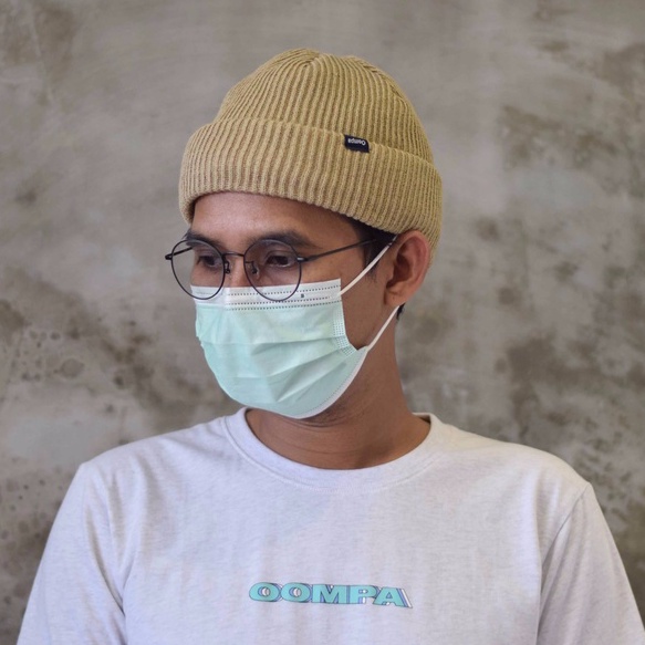 Oompa LID BEIGE | Beanie Topi