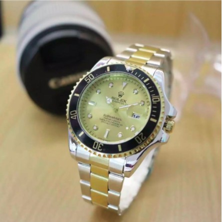 BAJ jam tangan FASHION elegan pria Rolex submariner model abadi // RX015